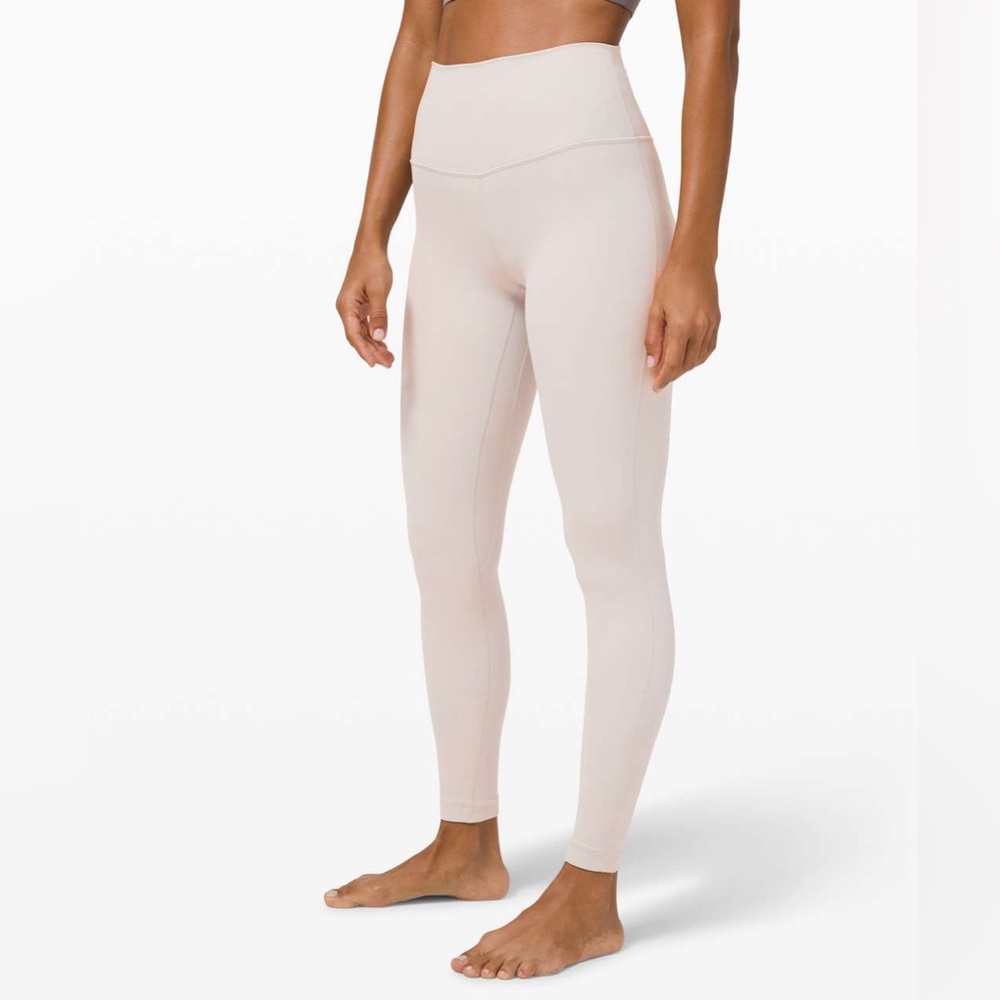 Lululemon Align Pant 28" Chrome light silver full length double lined - Picture 2 of 12